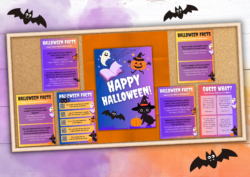 Halloween Facts - zestaw plakatów do druku - obrazek 3