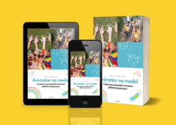 Animator na medal: Praktyczny przewodnik animatora półkolonii językowych e-book