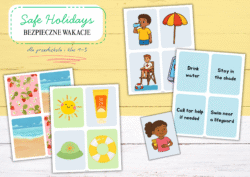 Safe Holidays – Bezpieczne Wakacje: pakiet materiałów dla przedszkola i klas 1-3 - obrazek 3