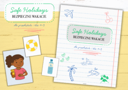 Safe Holidays – Bezpieczne Wakacje: pakiet materiałów dla przedszkola i klas 1-3 - obrazek 4