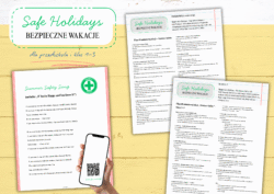 Safe Holidays – Bezpieczne Wakacje: pakiet materiałów dla przedszkola i klas 1-3 - obrazek 5