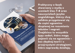 Trening czytania i słuchania: Egzamin Ósmoklasisty bez Tajemnic | Patyczanka - e-book - obrazek 8