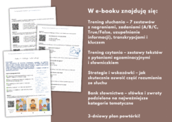 Trening czytania i słuchania: Egzamin Ósmoklasisty bez Tajemnic | Patyczanka - e-book - obrazek 5
