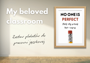 My beloved classroom: zestaw plakatów do pracowni językowej