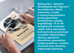 Karty pracy: Egzamin Ósmoklasisty bez Tajemnic | Patyczanka - e-book - obrazek 4
