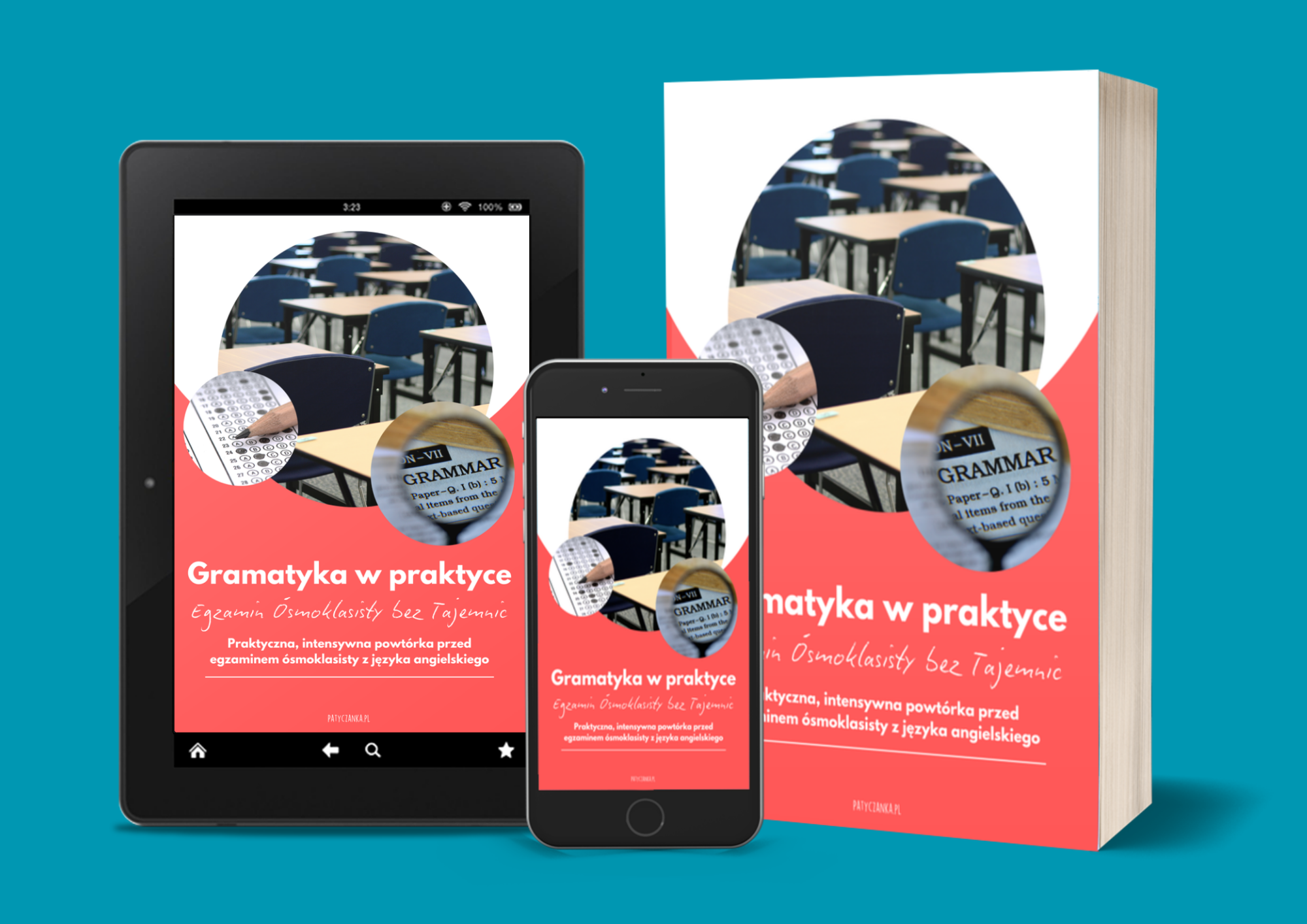 Gramatyka w praktyce: Egzamin Ósmoklasisty bez Tajemnic | Patyczanka - e-book