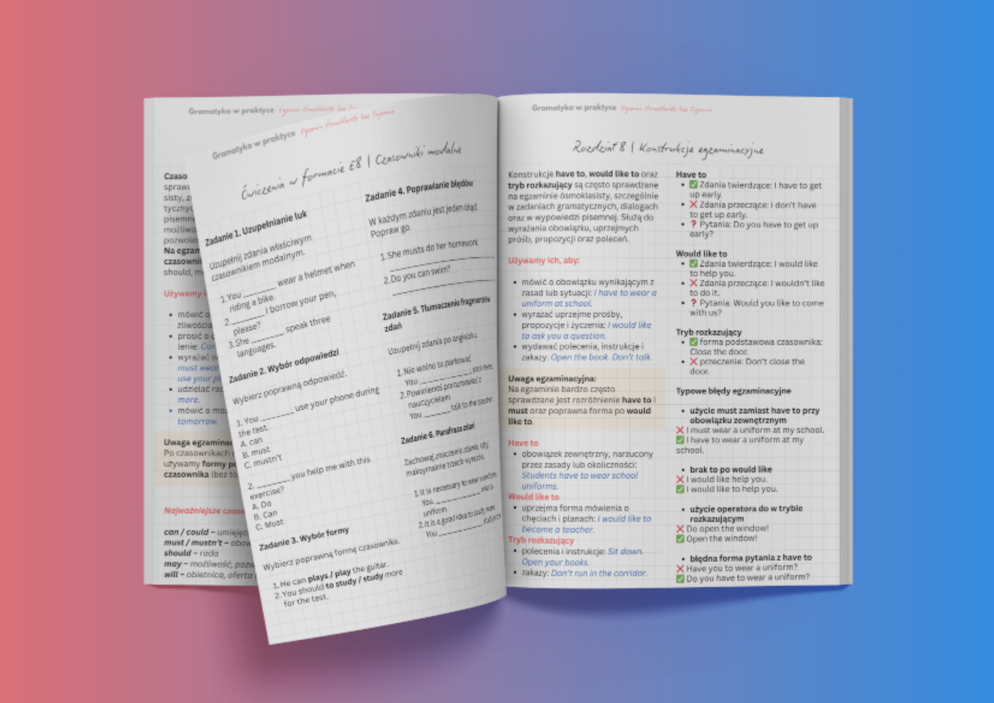 Gramatyka w praktyce: Egzamin Ósmoklasisty bez Tajemnic | Patyczanka - e-book - obrazek 4