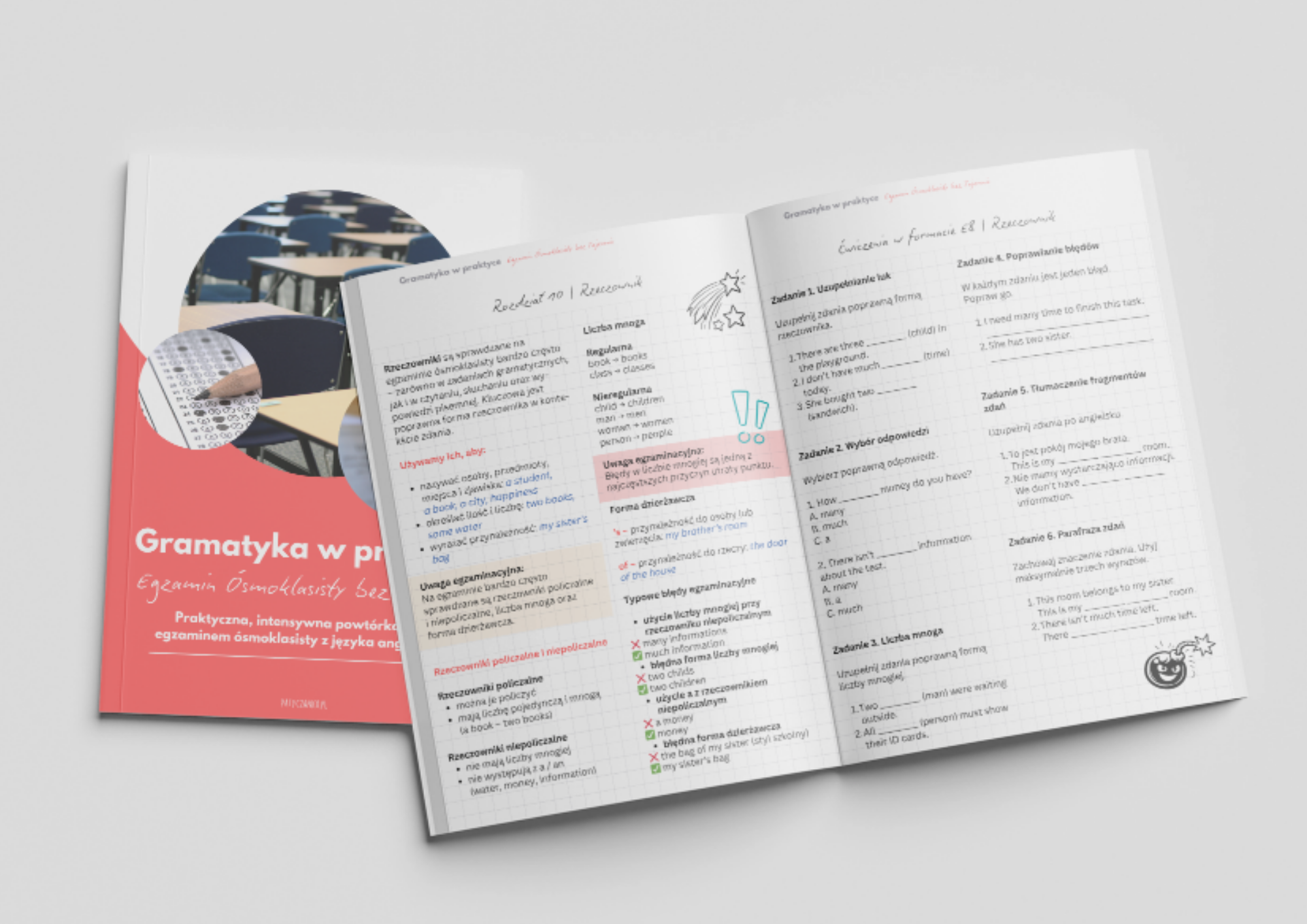 Gramatyka w praktyce: Egzamin Ósmoklasisty bez Tajemnic | Patyczanka - e-book - obrazek 3