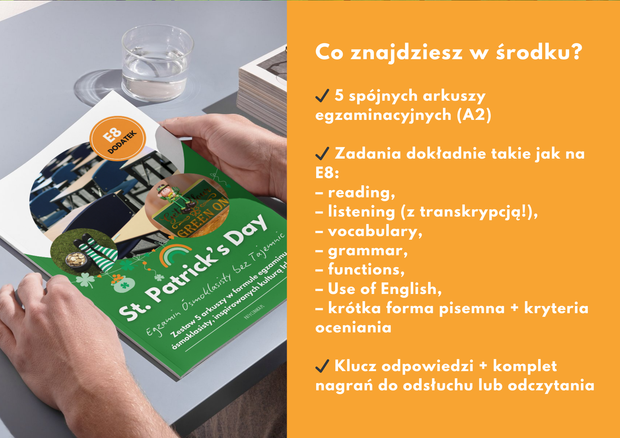 St. Patrick's Day: Egzamin Ósmoklasisty bez Tajemnic - obrazek 3