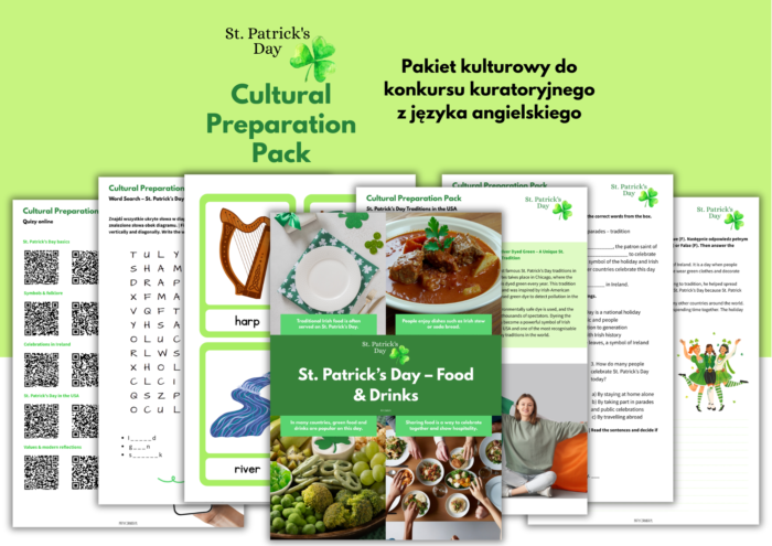 Pakiet kulturowy „St. Patrick’s Day” – przygotowanie do konkursu kuratoryjnego