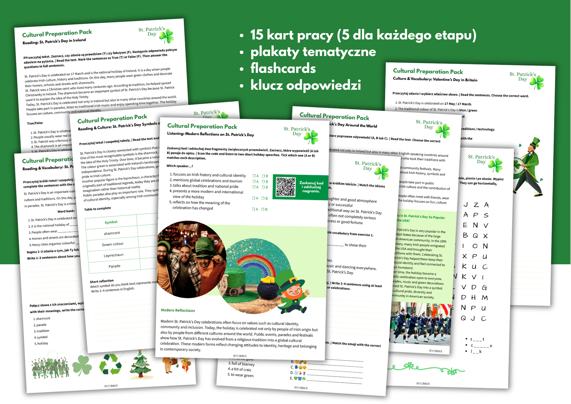 Pakiet kulturowy „St. Patrick’s Day” – przygotowanie do konkursu kuratoryjnego - obrazek 2
