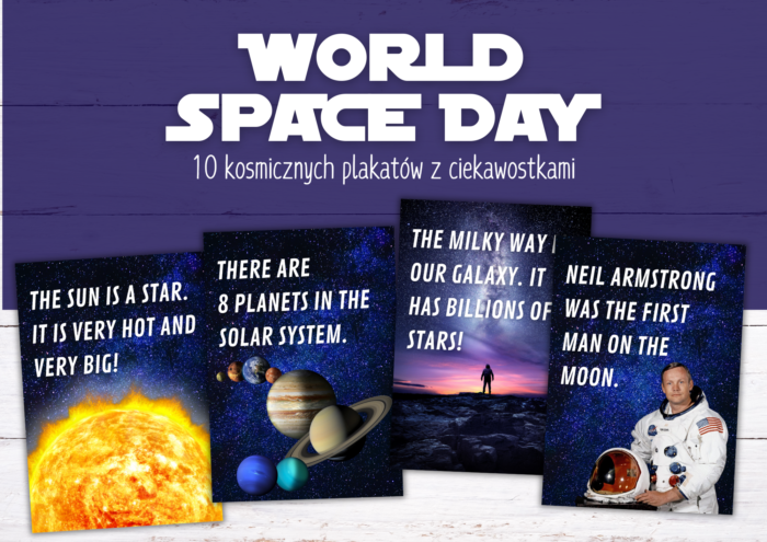 World Space Day – 10 kosmicznych plakatów z ciekawostkami