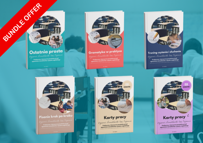 Egzamin Ósmoklasisty bez Tajemnic – MEGA BUNDLE (kompletny pakiet przygotowania do E8)