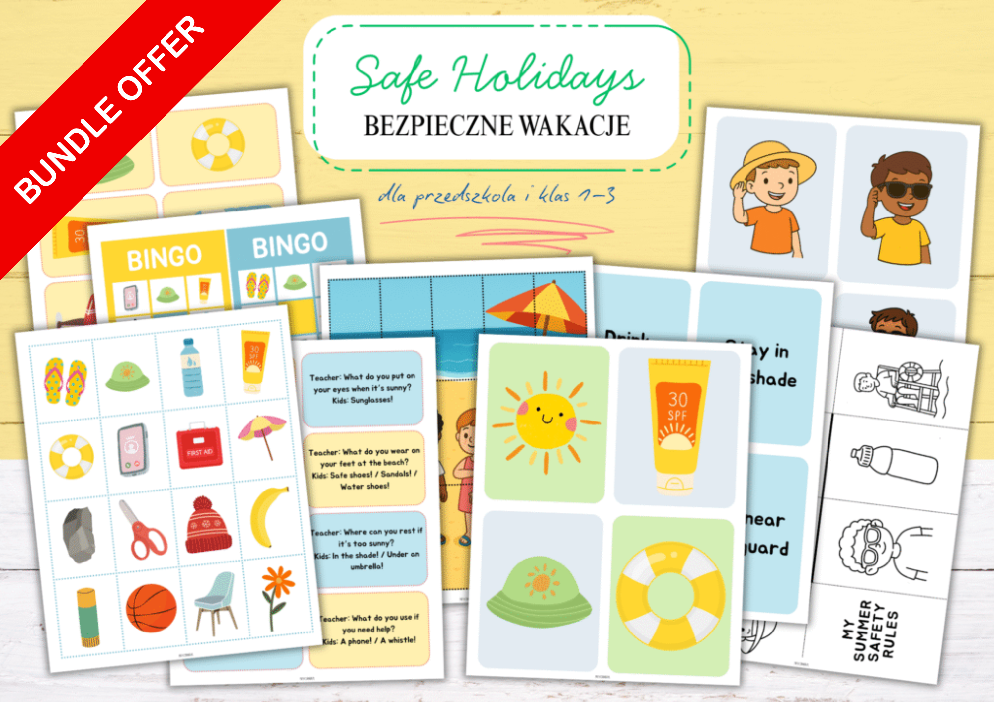 BUNDLE: Koniec Roku Szkolnego – komplet materiałów 🌞 - obrazek 3
