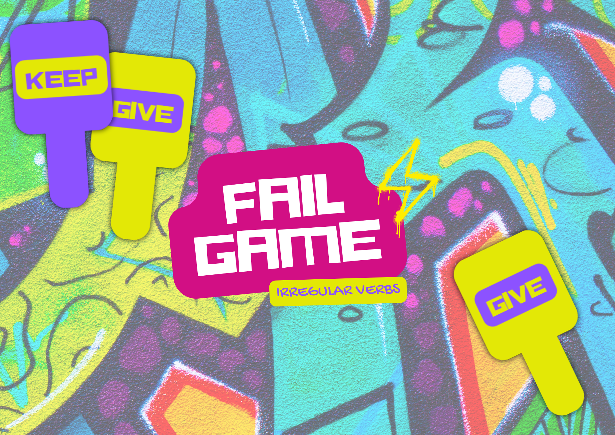 FAIL GAME | Irregular Verbs: gra językowa do powtórki czasowników nieregularnych - obrazek 4