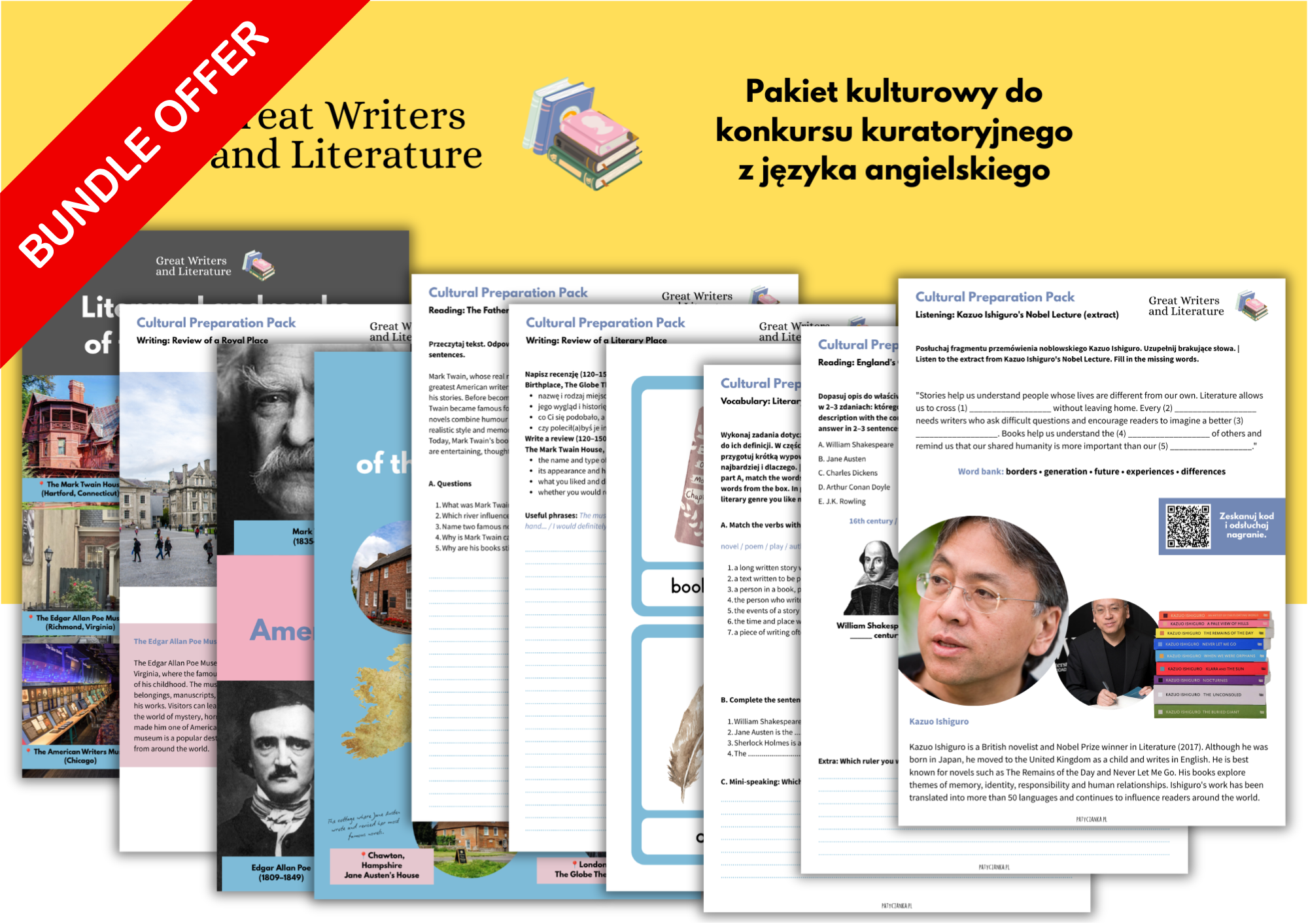 Cultural Bundle 4 in 1 – Konkurs Kuratoryjny | Cztery pakiety tematyczne w jednym zestawie! - obrazek 3