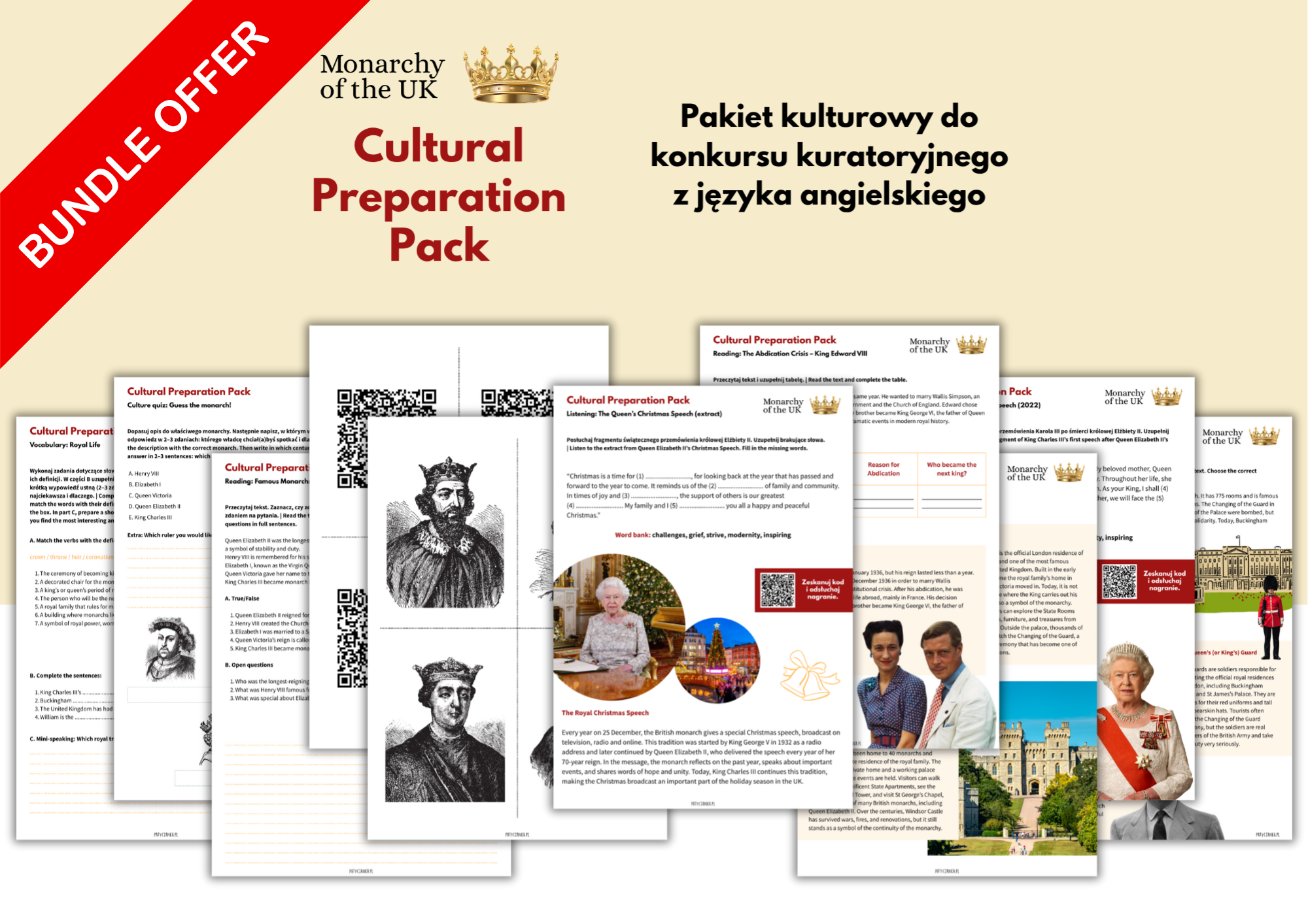 Cultural Bundle 7 in 1 MEGA Pack XXL - Konkurs Kuratoryjny | Cztery pakiety tematyczne w jednym zestawie! - obrazek 3