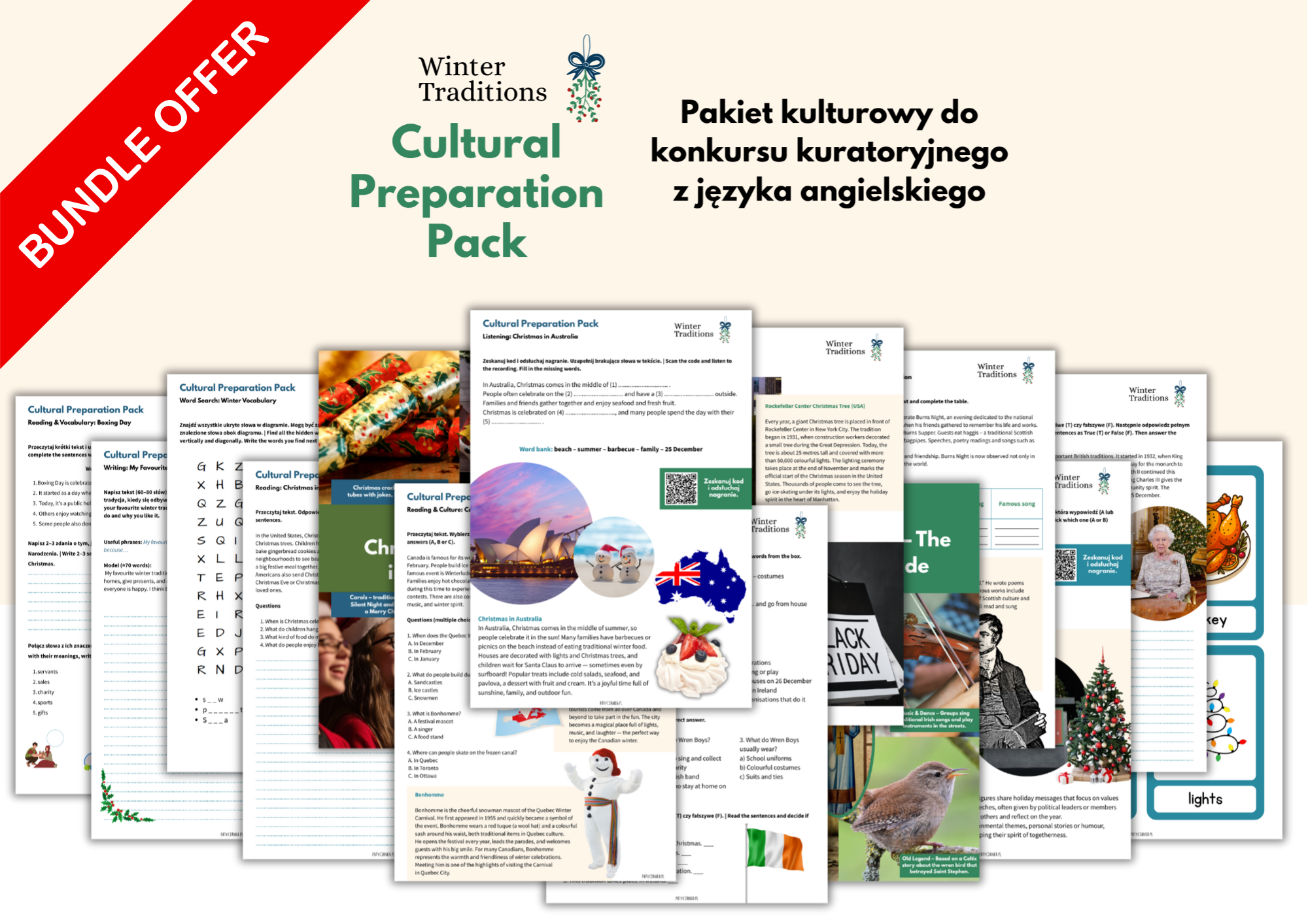 Cultural Bundle 7 in 1 MEGA Pack XXL - Konkurs Kuratoryjny | Cztery pakiety tematyczne w jednym zestawie! - obrazek 8
